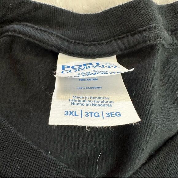 Port and Company black Oakland Athletics T-shirt size 3XL - Picture 6 of 7